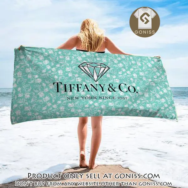 Tiffany & co. beach towel luxury brand hot trending summer  bt00345 gn0452217